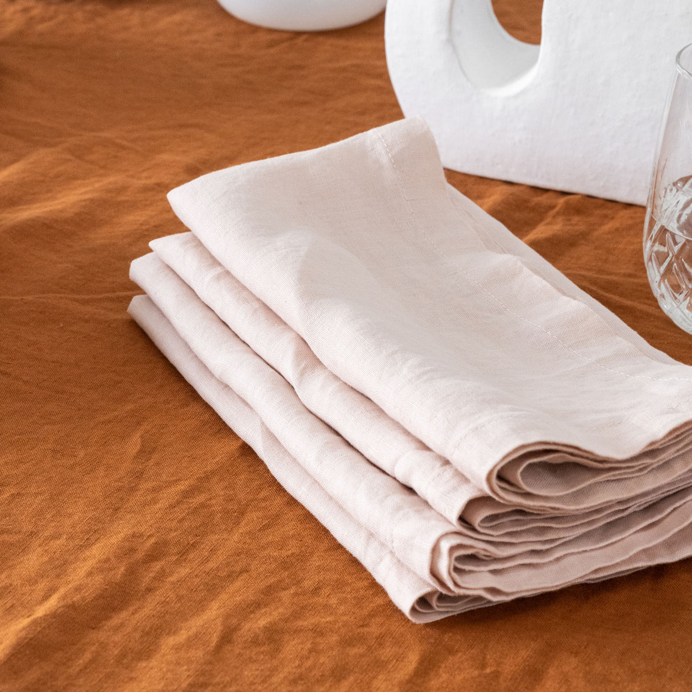100% Linen Napkin Set