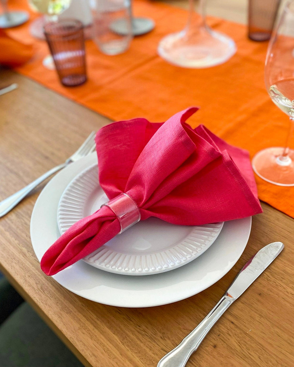 100% Linen Napkin Set