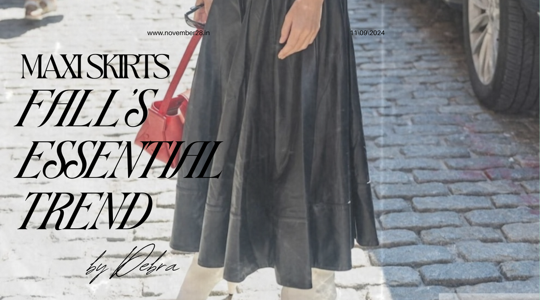 Maxi Skirt: The Effortless Trend That’s Dominating Fall 2024