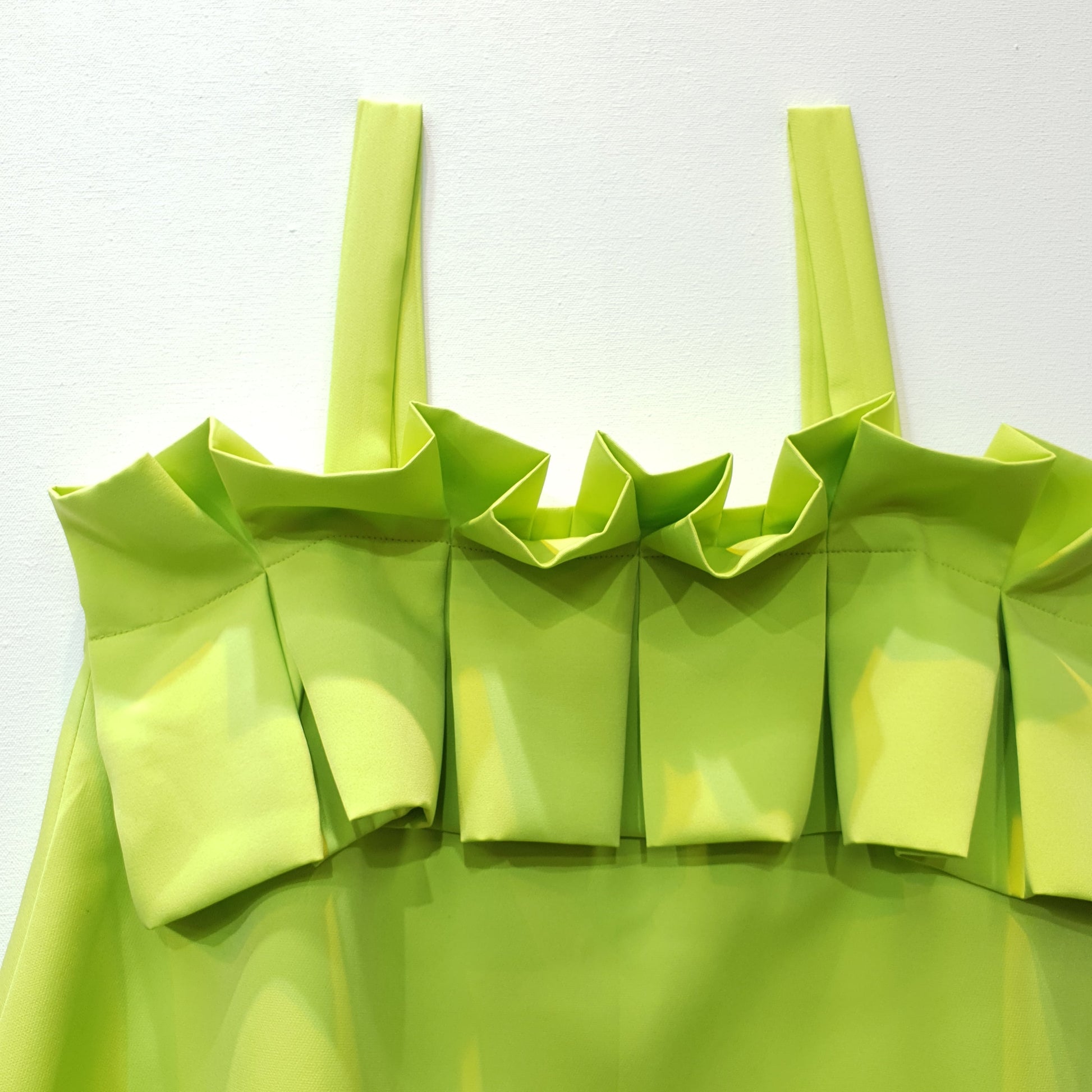 Ruffle Top | Green Top | Summer Top