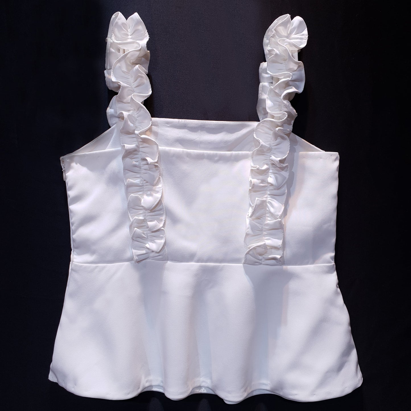 Peplum Top with Frills