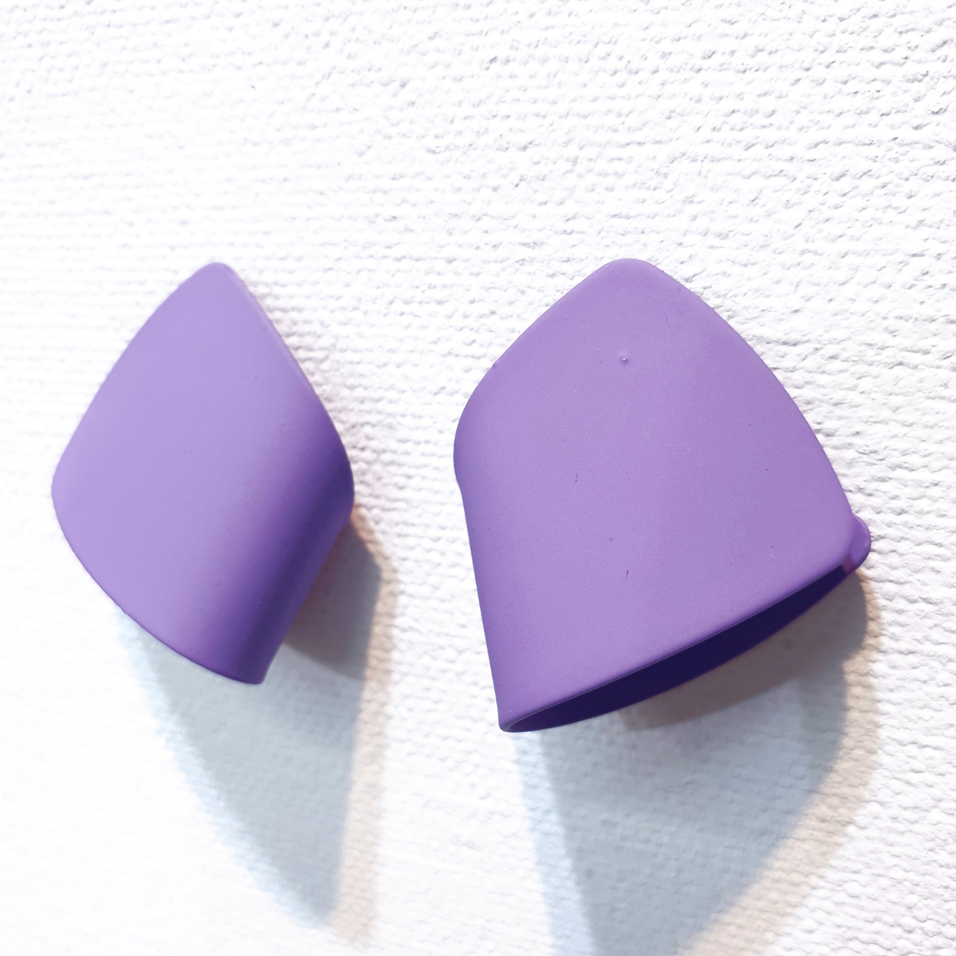 Lavender Metallic Earrings