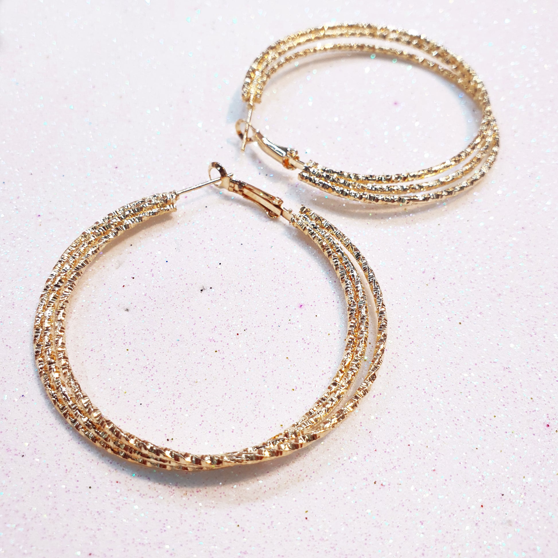 Gold Hoop Earrings