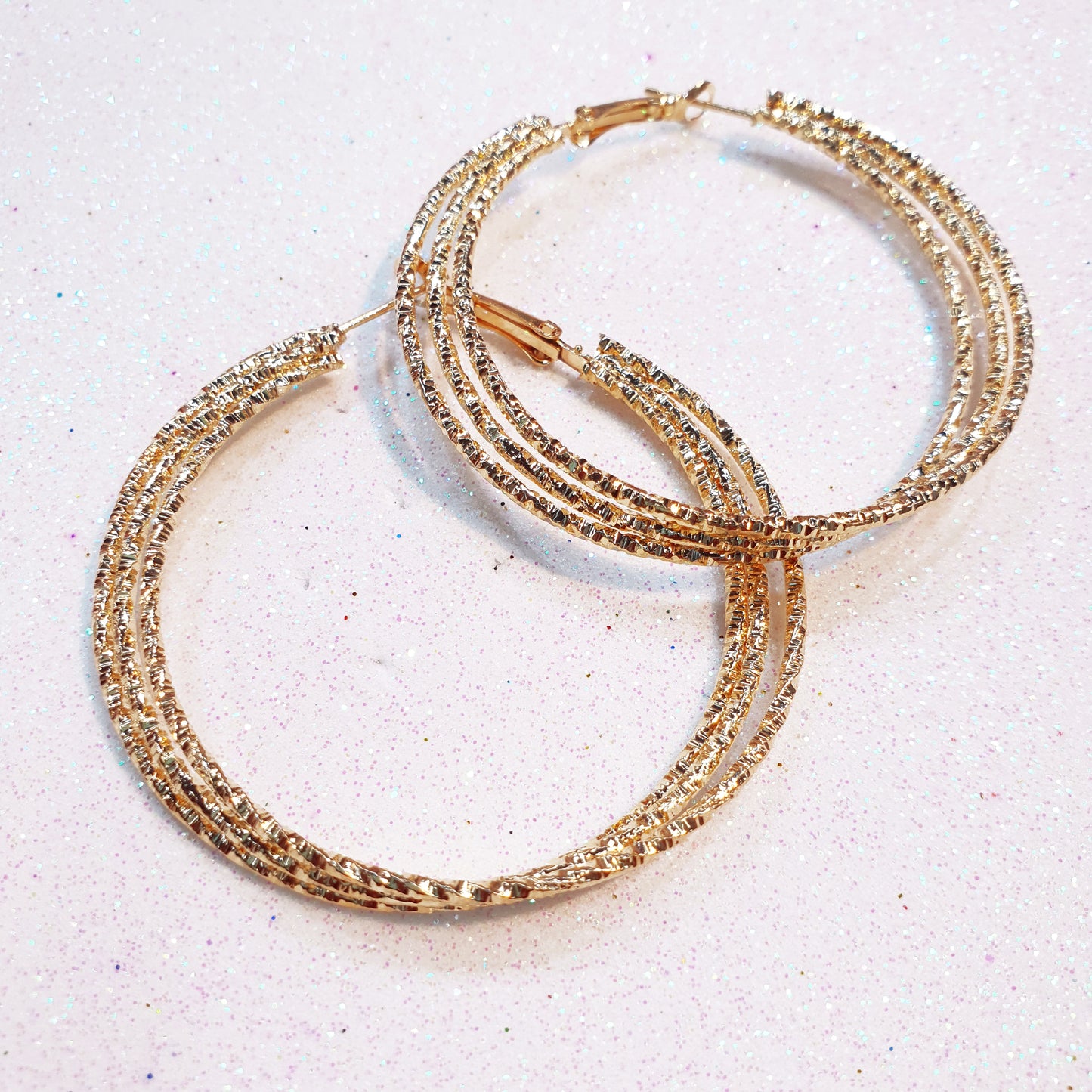 Gold Hoop Earrings