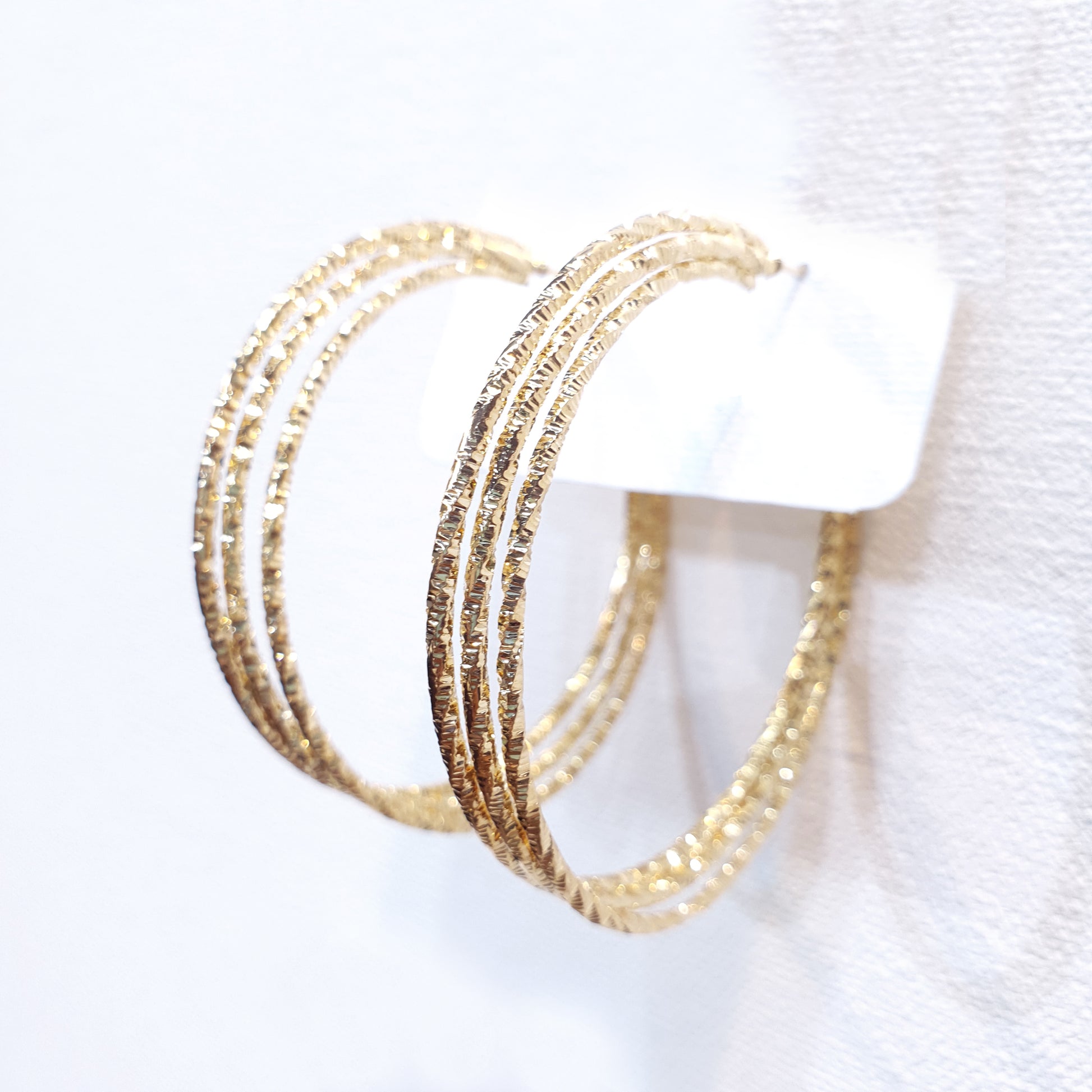 Gold Hoop Earrings