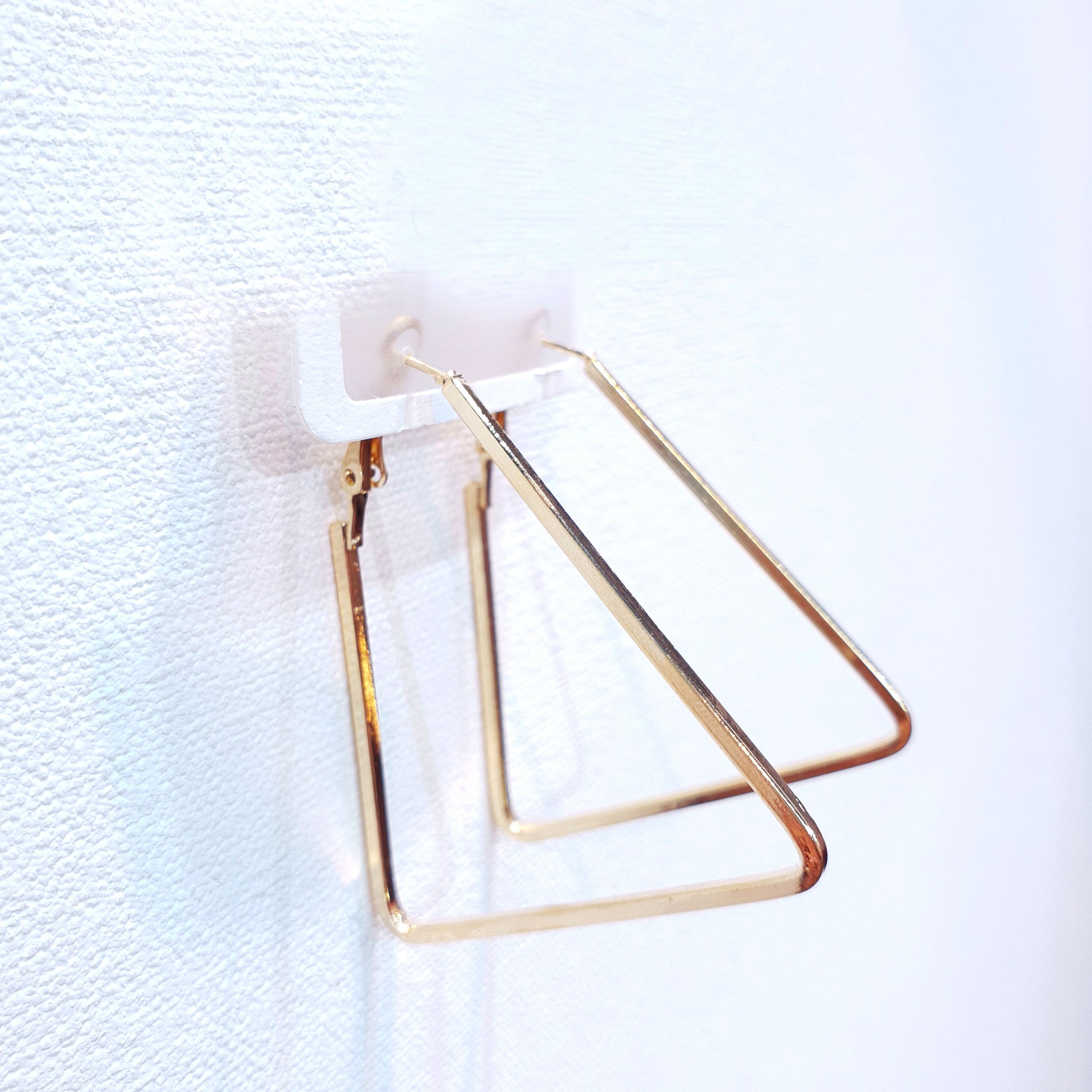 Triangle Earrings: Stylish Gold Earrings for Women