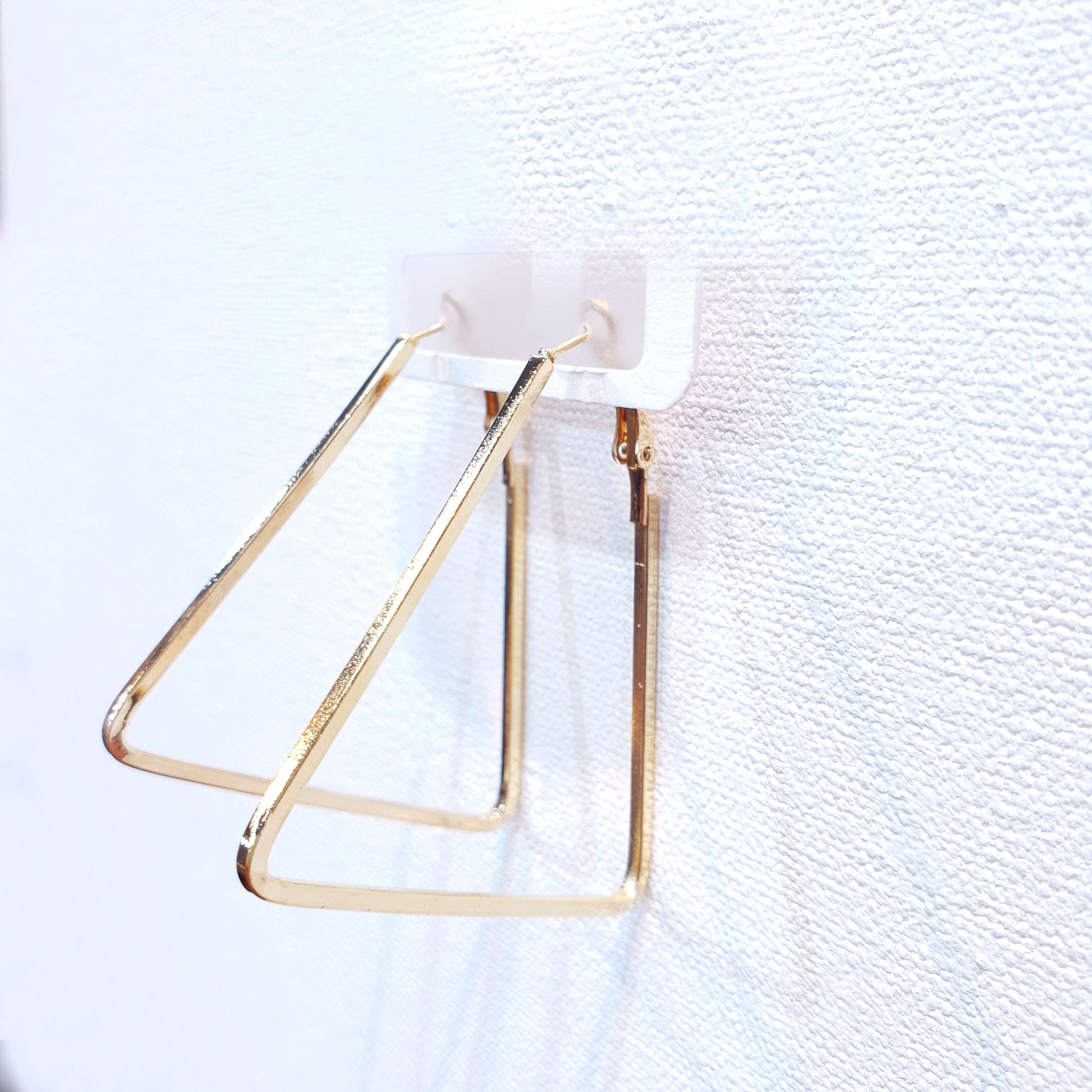 Triangle Earrings: Stylish Gold Earrings for Women