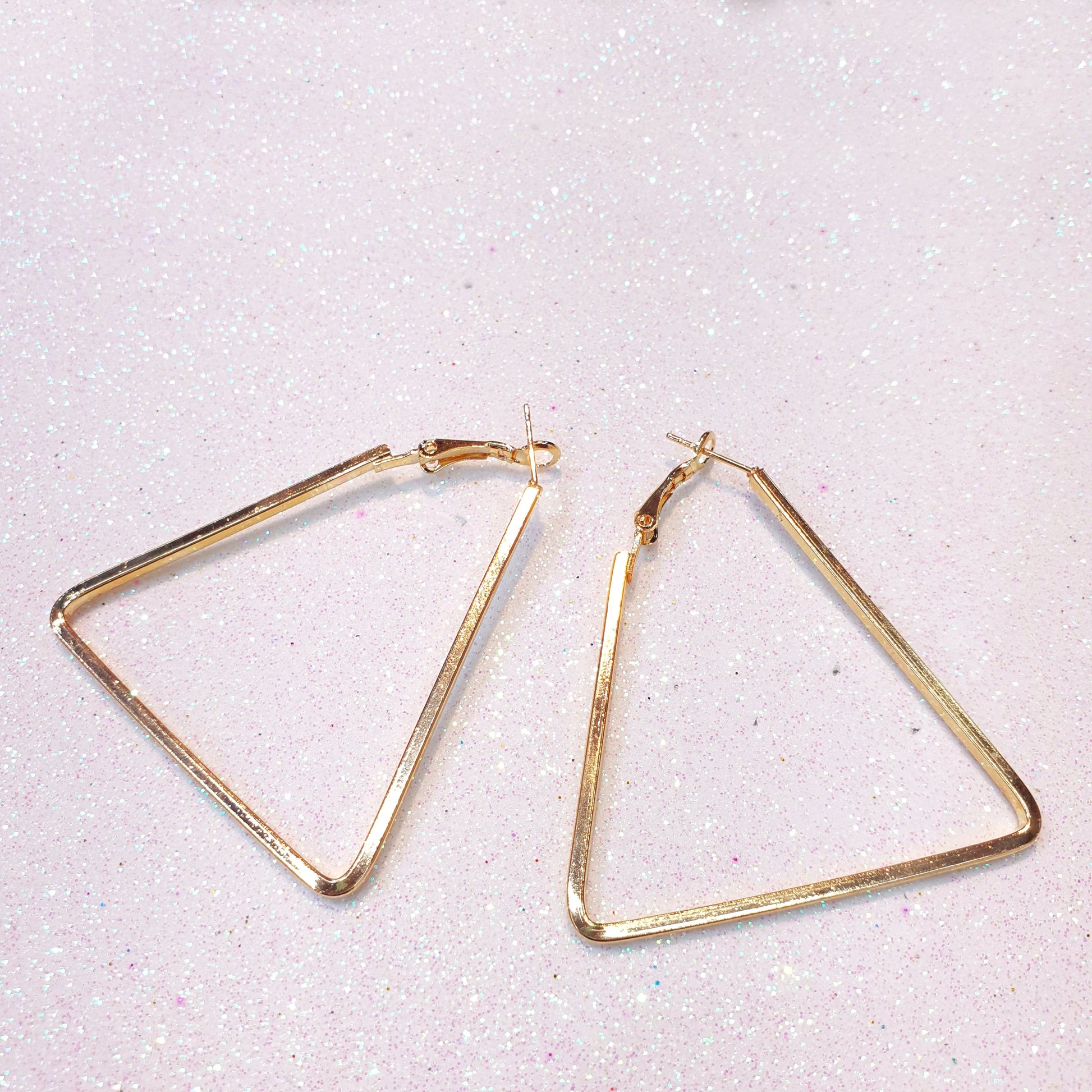 Triangle Earrings: Stylish Gold Earrings for Women