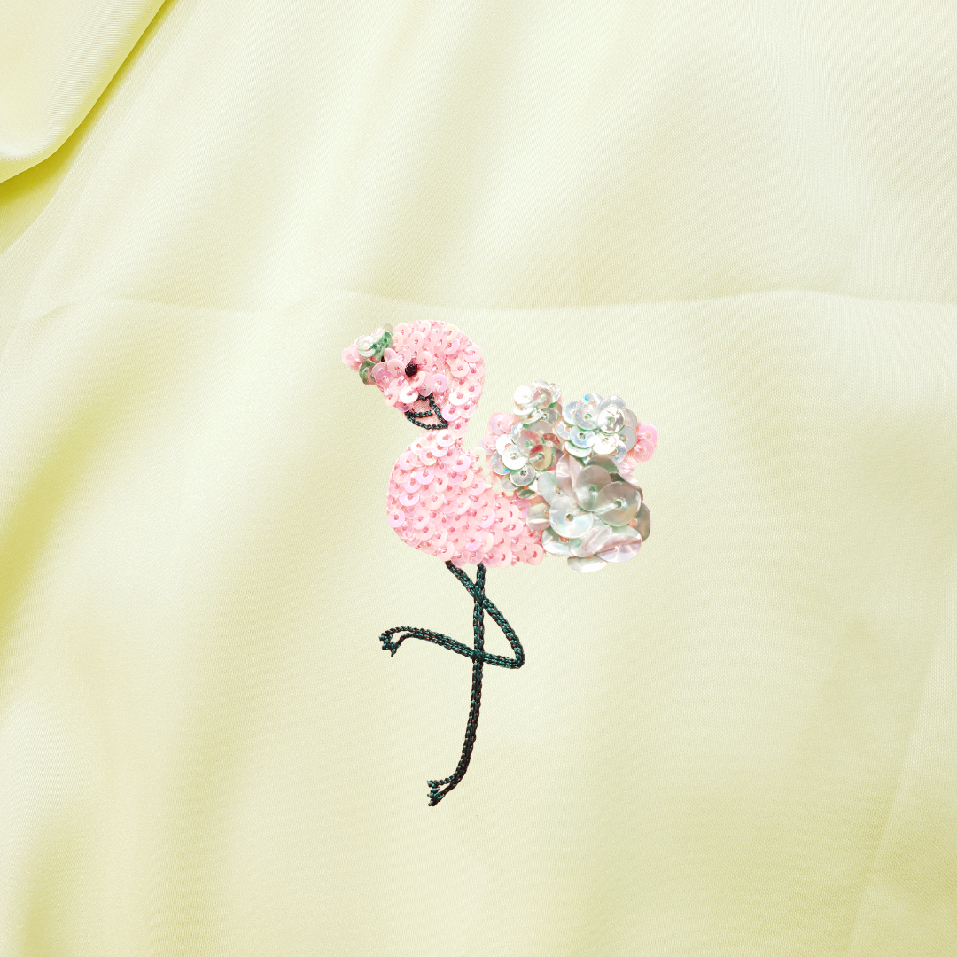 Satin shirt | Peach shirt | Embroidered shirt | Smock Design