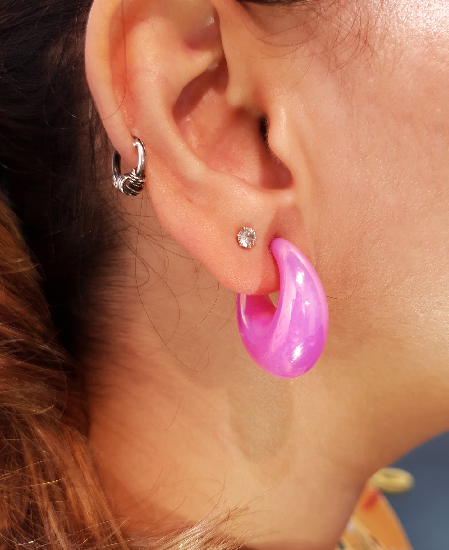 Pink Earrings - Elegant Water Drop & Tear Drop Earrings | November 28