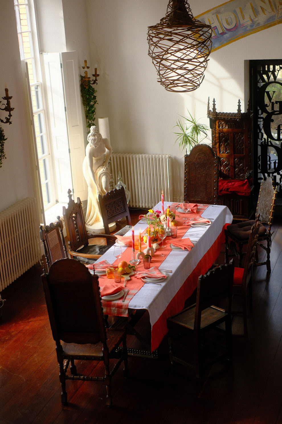 100% Linen Table Cloth