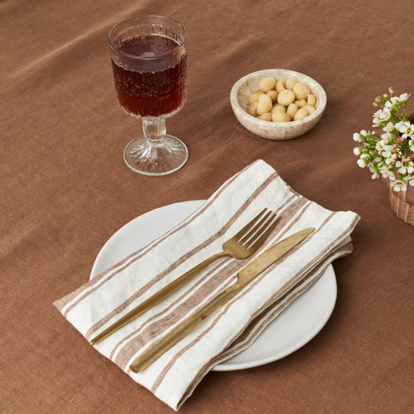 Hazlenut Table Cloth