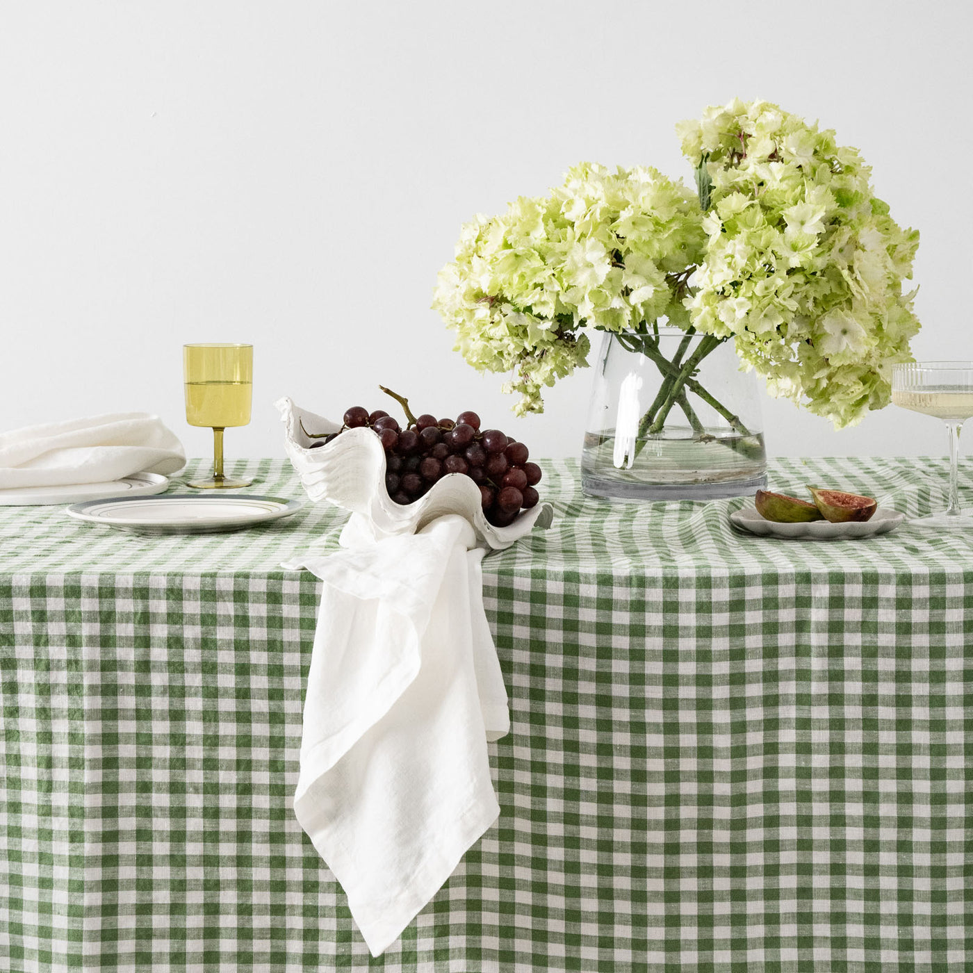 100% Linen Napkin Set Off White