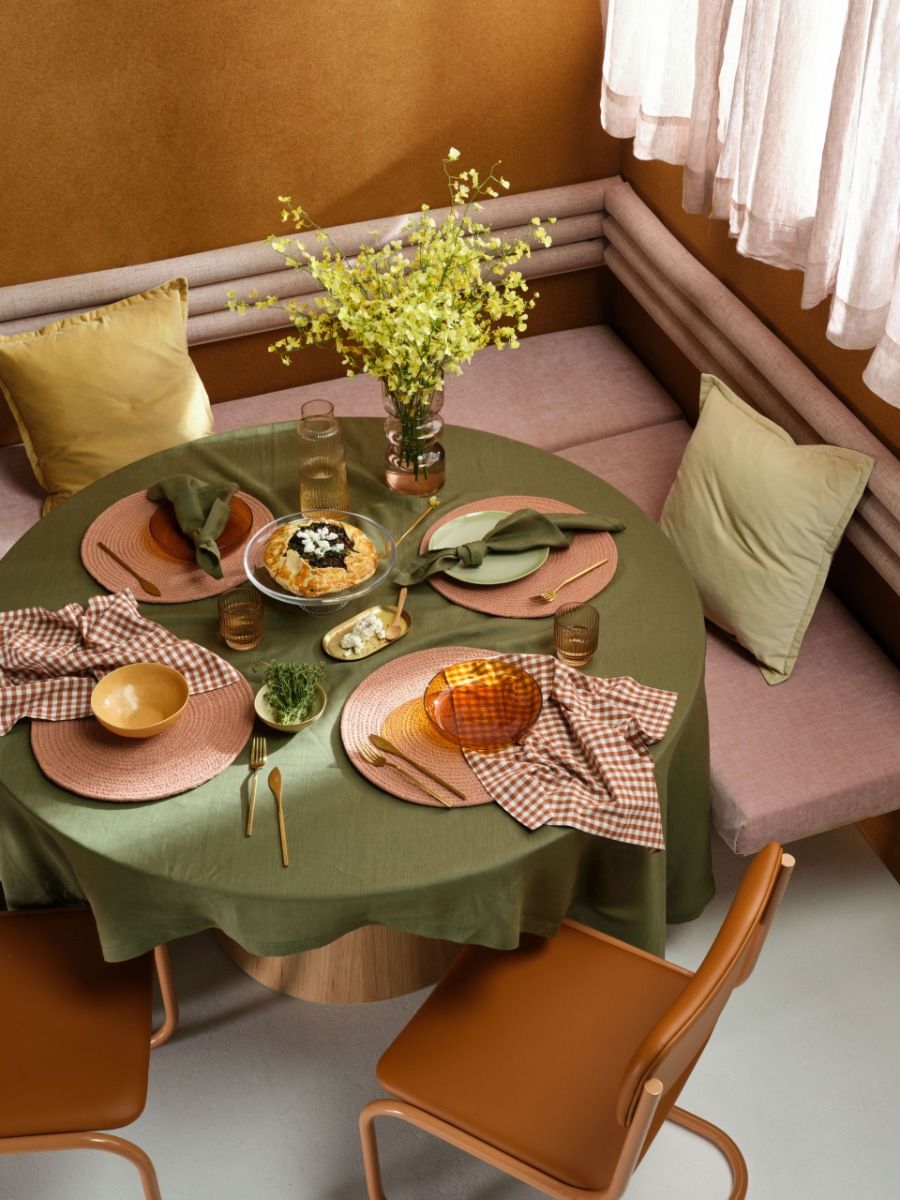 100% Linen Table Cloth