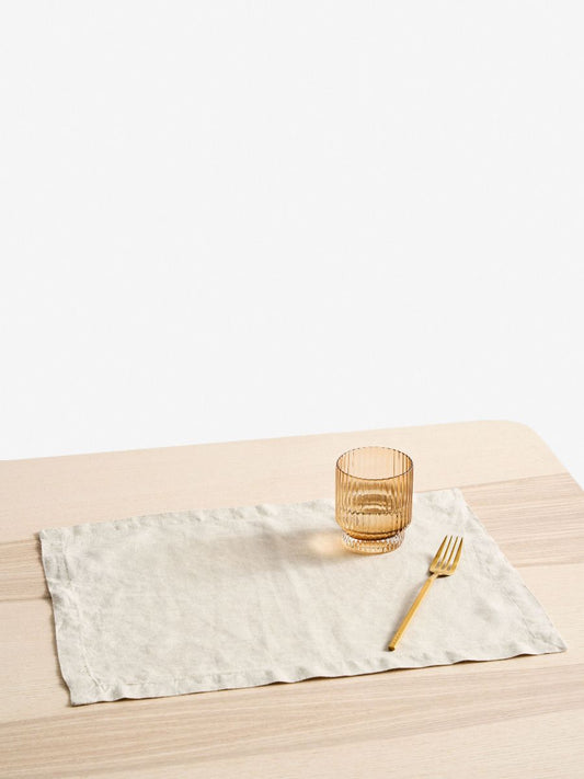 100% Linen Table Placemat Set