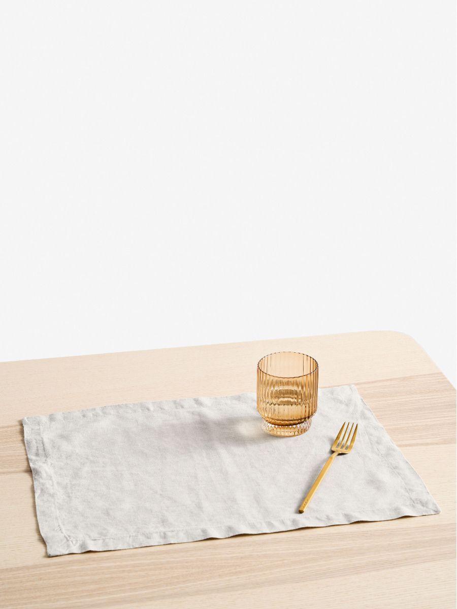 100% Linen Table Placemat Set