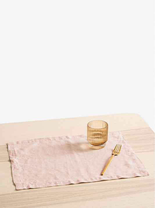 100% Linen Table Placemat Set