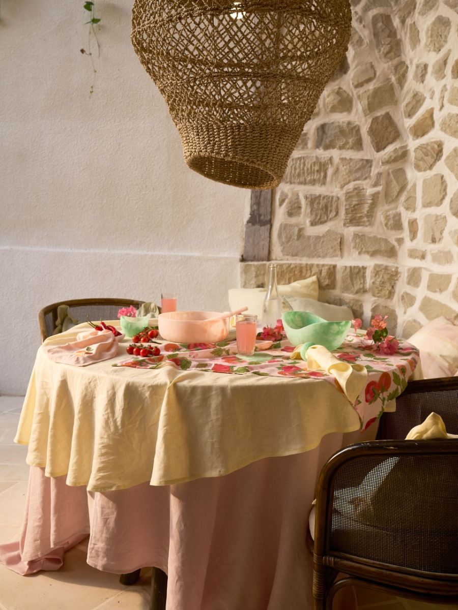 100% Linen Table Cloth