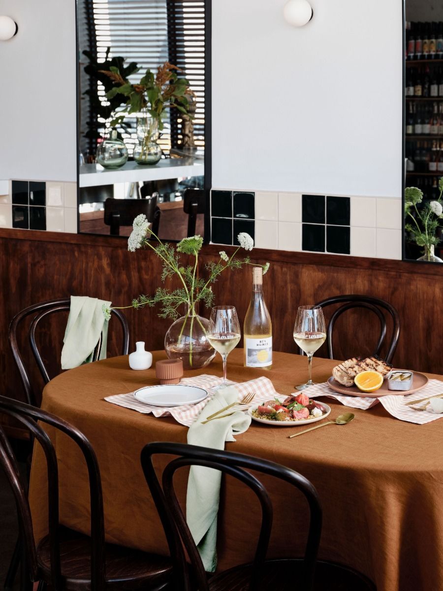 100% Linen Table Cloth