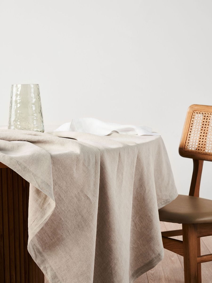 100% Linen Table Cloth
