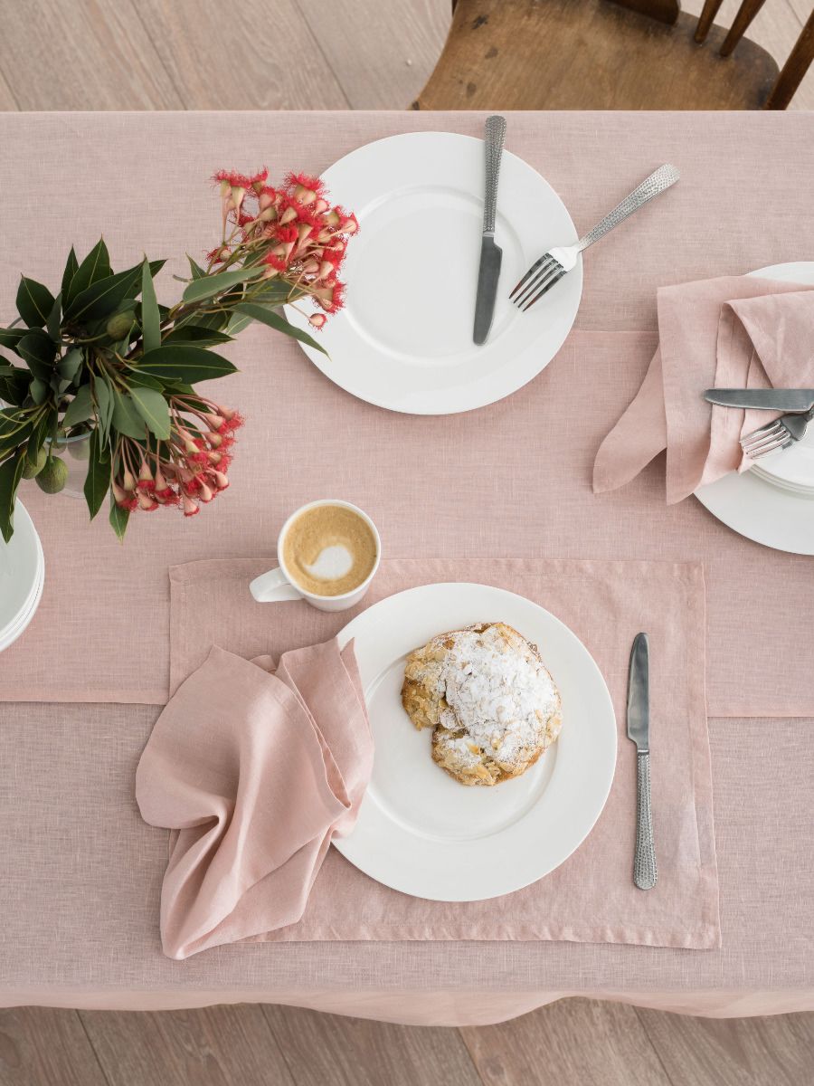 100% Linen Table Cloth