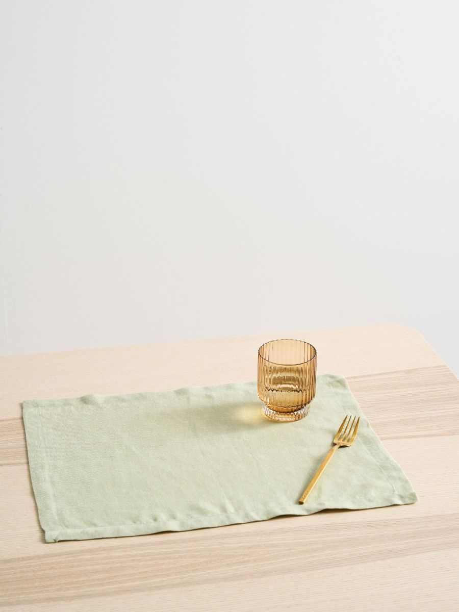 100% Linen Table Placemat Set