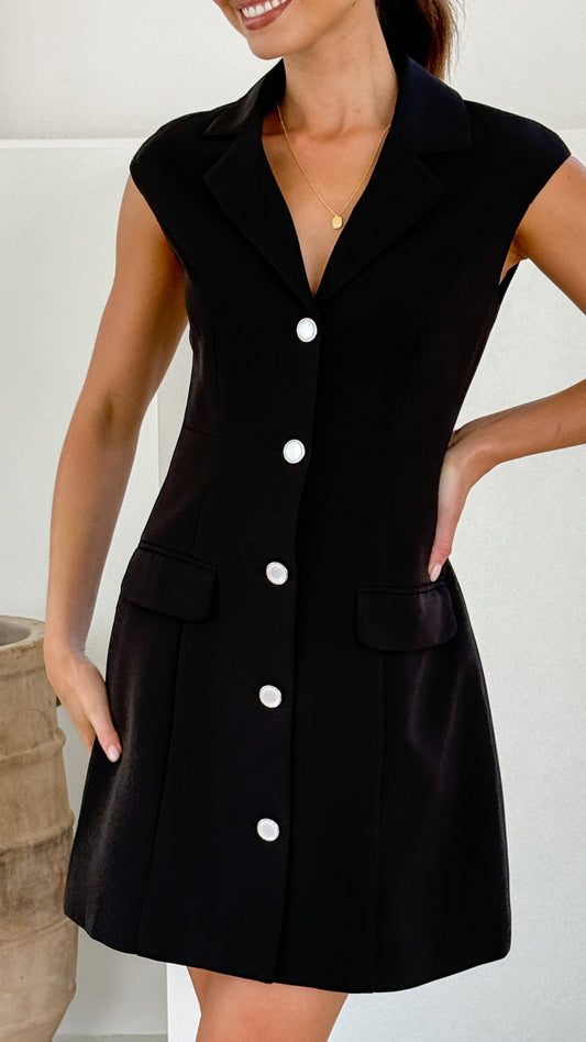 Black Shirt Dress