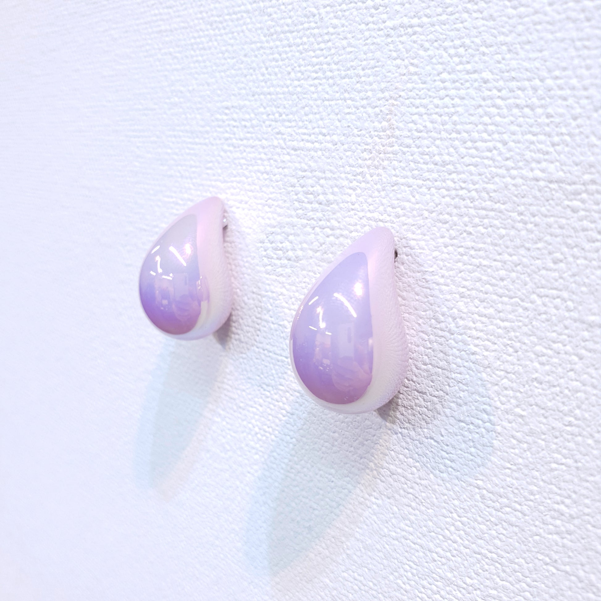 Lavender Earrings - Elegant Water Drop Earrings in Lavender | November 28