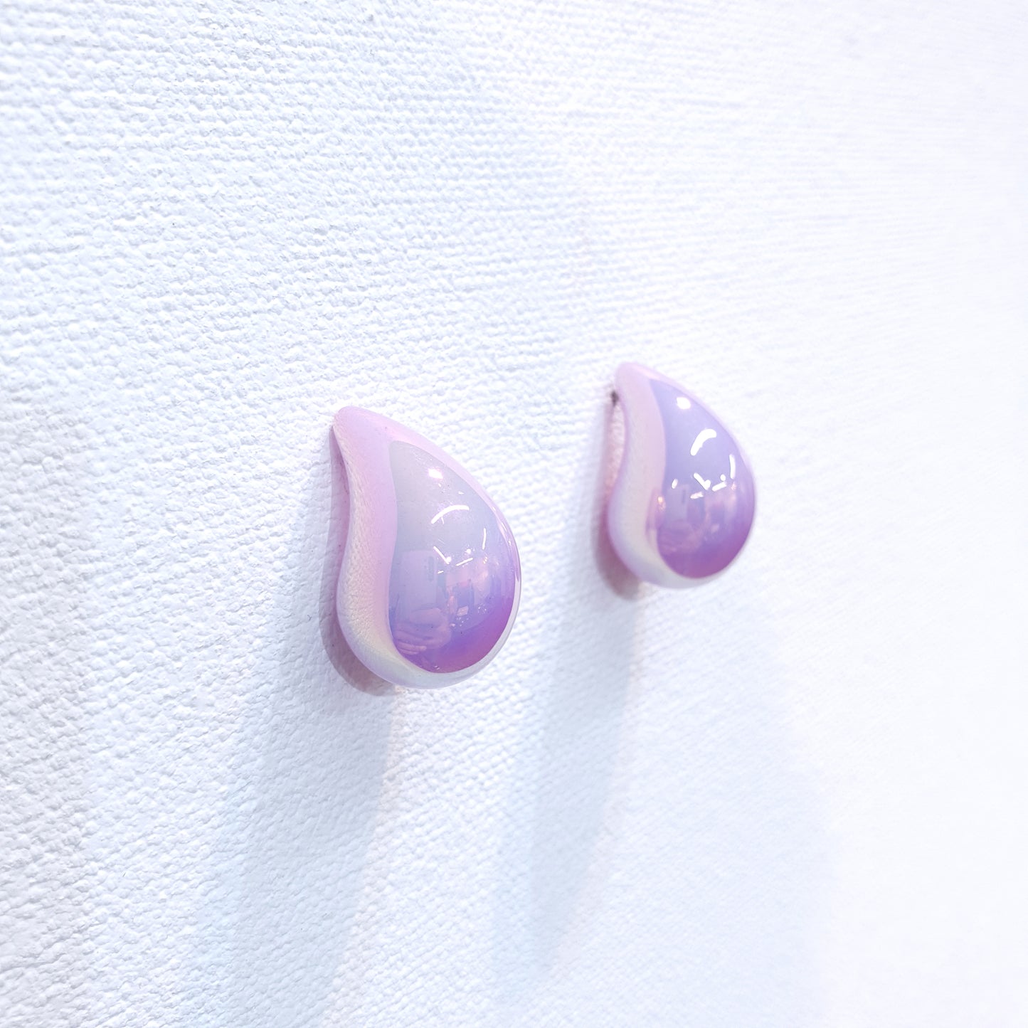 Lavender Earrings - Elegant Water Drop Earrings in Lavender | November 28