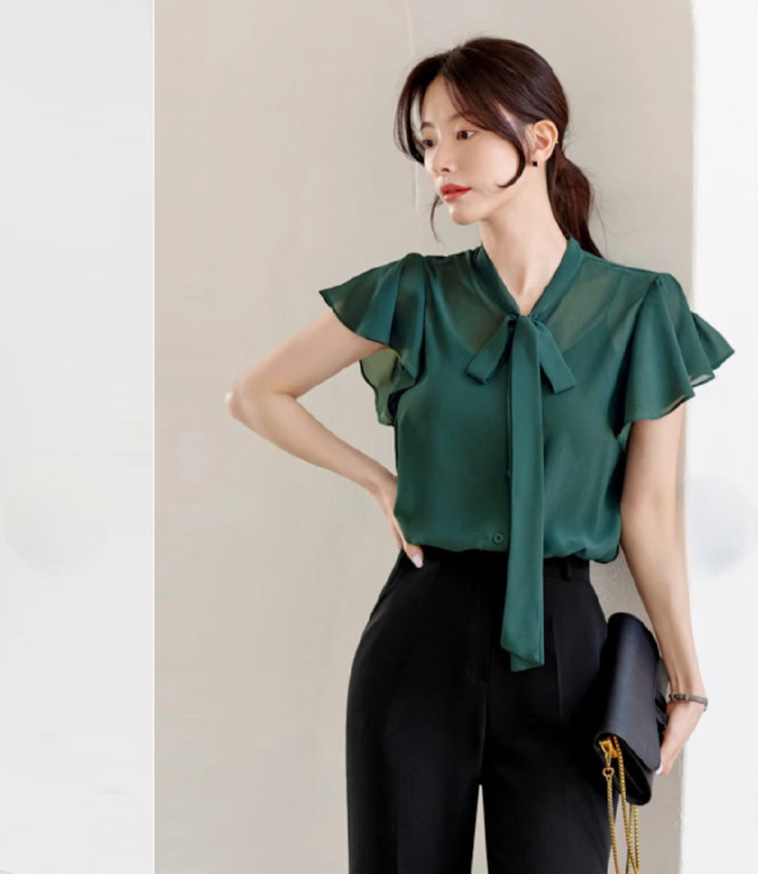 Tie up Top | Stylish Short Sleeves Cropped Tie Up Tops for Women - Loose Fit